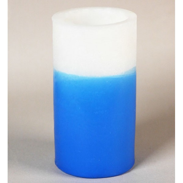 Q Candles colors royal blue half Qcandles Color Design Flameless LED Candles,Timer or Remote Control Options,Flameless LED Candles Colors Design 4 wide round,blue candles,green candles