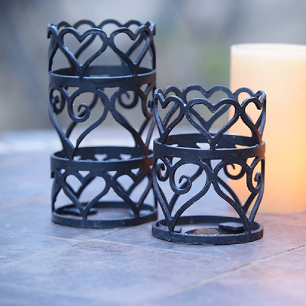 Q Candles iron candle holders design 55 Qcandles metal candle holder heart